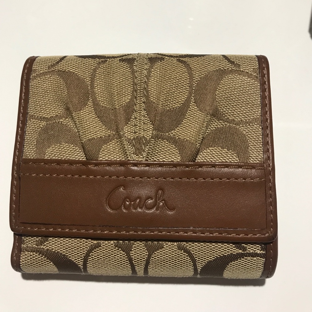 Brown Coach Wallet
